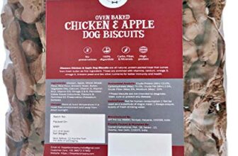 Chewers Chicken & Apple Dog Biscuits, 1 Kg (Pack of 2)