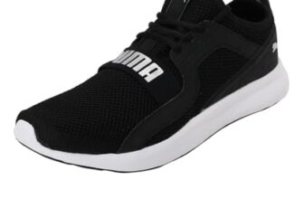 Puma Unisex-Adult Troy MU Puma Black-Silver Walking Shoe- 9 UK (37331408)