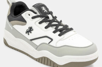 RED TAPE Men’s Lifestyle Sneakers for Elevated Everyday Style Sneakers For Men(Grey, White , 8)