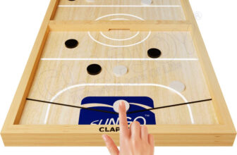 Clapjoy 2 in 1 Sling Puck , Fastest Finger First Party & Fun Board Game