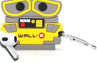Meyaar Soft Silicon Core Cover Case Compatible with Airpods 3rd Generation. (2021) – (Wall-E Robo)