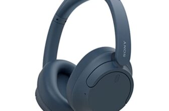 Sony WH-CH720N Active Noise Cancellation Wireless Bluetooth Over Ear Headphones with Mic, Adaptive Sound Control, Quick Charge, Up to 35Hrs Battery, Customized EQ- Blue : Model : YY2966