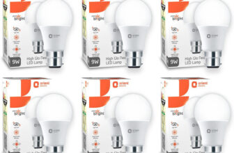 Orient Electric 9 W Basic Round B22 LED Bulb(White, Pack of 6)