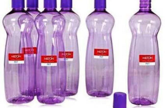 MILTON REUABLE 1000 ml PET Bottle(Pack of 6, Purple)