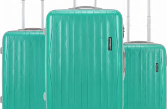 safari foxe Diamond Finsh Style Suitcase Check-in Suitcase 4 Wheels – 25 inch
