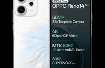 OPPO Reno14 5G (Pearl White, 256 GB)(8 GB RAM)
