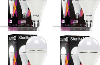 Sturlite Klik (3 in 1) 15W LED Inverter Bulb (Pack of 4) 14 hrs Bulb Emergency Light(White)