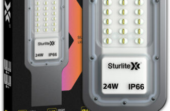 Sturlite Asteor 24W LED Street Light – (Pack of 1) (L-G-0060-24W) Flood Light Outdoor Lamp(Grey)