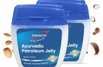Nimson Ayurvedic Petroleum Jelly Promotes Skin Healing & Seals Moisture – 50ml (Pack of 2)