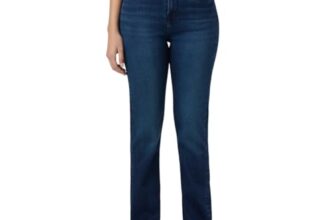 Women Blue High Waist Straight Fit Powerflex Jeans