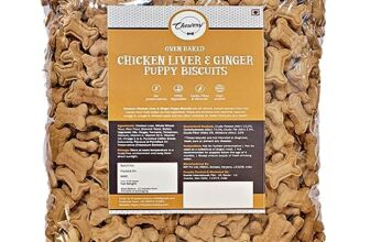 Chewers Chicken Liver & Ginger Puppy Biscuits, 1 Kg
