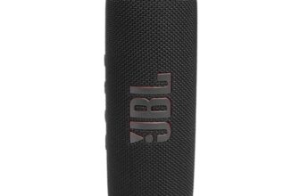 JBL Flip 6 Wireless Portable Bluetooth Speaker Pro Sound, Upto 12 Hours Playtime, IP67 Water & Dustproof, PartyBoost & Personalization App (Without Mic, Black)