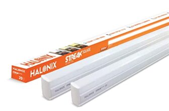 Halonix 20W LED Batten / Led Tubelight | 4-ft Tubelight for Living Room & Bedroom | Cool day light | Pack 2