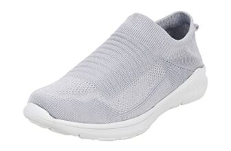 Mochi Men Grey Walking Shoes UK/6 EU/40
