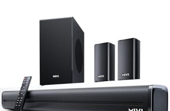Mivi Fort Hip-Hop 4000 400 Watts Cinematic Home Theatre, 5.1 Channel, Multiple EQ & Input Modes, BT v5.3, Remote Accessibility, Made in India Sound bar