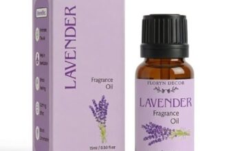 Floryn Decor 15ml Aroma Oil Fragrance Oil for Diffuser, Candles, Soap & Aroma Therapy | Long Lasting Floral Scent | Premium Concentrated Aroma Oil (Lavender)