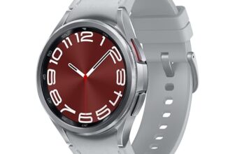 Samsung Galaxy Watch6 Classic (Smartchoice) (Silver, 47mm) | Rotating Bezel | Bluetooth | Monitor BP and ECG | Track Sleep and Health | Upto 40hrs Charge with Fast Charging | Galaxy Ecosystem | IP68