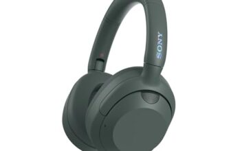 Sony ULT Wear WH-ULT900N Noise Cancellation Wireless Bluetooth Over Ear Headphones with Massive Bass, Up to 50Hrs Battery-Grey