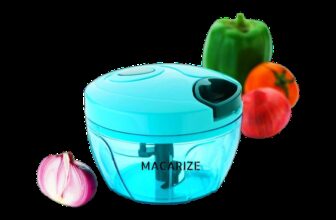 MACARIZE Tornado Quick Chopper Vegetable & Fruit Chopper(01 pc Chopper, 01 Blade Shaft, 01 Mixer Shaft, 01 String Head)