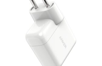 Anker 35W 2-Port USB-C Wall Charger, Compact Fast Charger with 18W PD & 15W PowerIQ 3.0 for iPhone 15/14/13, Galaxy, iPad, and More – White