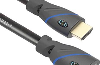 C&E High Speed HDMI Cable Male to Female with Ethernet Black (15 Feet/4.5 Meters)