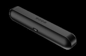 boAt Aavante Bar 480/490, Free Music on JioSaavn, 7H Battery, Dual Full Range Drivers 10 W Bluetooth Speaker(Black, 2.0 Channel)