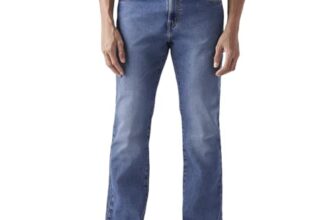 Levi’s Men’s 517 Mid Indigo Bootcut Fit Mid-Rise Jeans