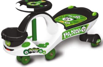 Toyzone Plastic Eco Panda Magic Car, Pack Of 1, White