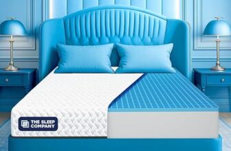 The Sleep Company Orthopedic GRID Mattress | Doctor-Recommended Support for a Healthy Back | Patented SmartGRID Technology | Medium Firm | 10-Year Warranty | King Size Bed Mattress | 78x72x6