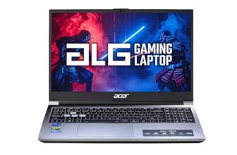 Acer ALG, Intel Core5-210H Processor, NVIDIA GeForceRTX 3050-6GB DDR6, 16GB RAM, 512GB SSD,Office 2024 + M365 Basic, FHD 15.6″, 144Hz, Windows 11 Home, Steel Gray, 1.99 KG, AL15G-53, Gaming Laptop