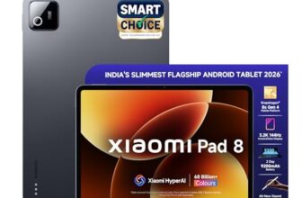 XIAOMI Pad 8 [Smartchoice] Flagship Snapdragon 8s Gen 4 |11.2″ 3.2K Display | 12GB, 256GB | Ultra Slim Metal Design | 9200mAh Battery | 68 Bn+ Colours HyperAI | Wi-Fi 7 | Graphite Grey