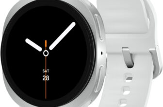 Samsung Galaxy Watch8 (44mm, Bluetooth)(White Strap, Large)