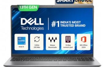 Dell 15 SmartChoice (Previously Inspiron), Intel 13th Gen Core i5-1334U, 16GB, 1TB SSD, FHD,15.6″/39.62cm, Win 11, MSO’24, Silver, 1.62kg, [Dell 15], 12 Month McAfee, Backlit KB, Thin & Light Laptop