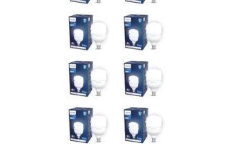 Philips 50 – watt LED Bulb | AceBright High Wattage LED Bulb | Bulb Base : B22, Light Bulb for Home | Colour : Cool Day Light, Pack of 10