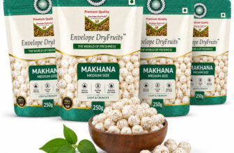 Envelope Dryfruits Natural Makhana(4 x 250 g)