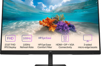 HP Series 3 Pro 60.45 cm (24 inch) Full HD IPS Panel Monitor (324pf)(Response Time: 5 ms, 100 Hz Refresh Rate)