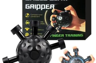 Hand Grip Strengthener Ball – 20-45KG Resistance, Ergonomic Finger Exerciser for Athletes, Climbers, Musicians, Stress Relief, Therapy & Grip Training..1 Psc (Multicolor)