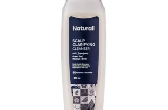 Naturali Scalp Clarifying Anti-Dandruff Shampoo | Derma Approved Shampoo with Green Tea, Hibiscus & Biotin | Reduces Dandruff & Hair Fall | Sulphate-Free Daily Care for All Hair Types | 370 ml