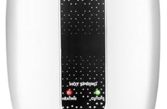 Longway Hotspring Automatic Instant Water Heater with Multiple Safety System & Rust-Proof ABS Body (White, 3 Ltr)