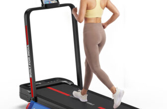Lifelong 4 HP Motorized Treadmill for Home | 2 level Manual Incline | For Home workout Treadmill (Max Weight:100 kg)