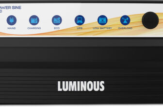 LUMINOUS power sine 800/12v-230v, 50hz with 2 Year Warranty Pure Sine Wave Inverter(700 VA)