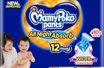 New Mamypoko Pants Premium All Night Absorb| Pant Style Baby Diapers Large Size(L), 62 Count, Ideal for 9-14Kgs|1 Diaper= Upto All Night Absorption now with 10% increased power|Wider Crisscross Sheet|Gentle Coco Care| 12hr Leakage Protection| Prevents Heaviness.