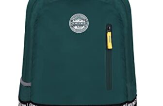 Gear Bomber Eco Statement 19″/22L Water Resistant School Bag | College Bag | Casual Bag | Backpack for Men/Women (Bottle Green)