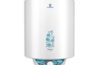 Havells Standard Vertex Neo 4 Star 15L Storage Water Heater(Geyser)|Faster Heating|Safe to Use|Saves Electricity|Hydro Guard Coated Anti Rust Tank|Temp. Setting Knob|5 Yr. Tank Warranty| White