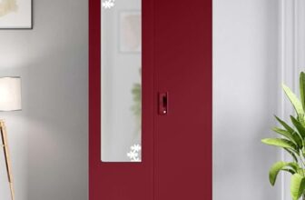 Interio by Godrej Slimline 2 Door M2 Steel Almirah with Locker