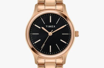 TIMEX Black Dial Analog Watch  – For Women