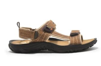 Woodland Men’s Camel Leather Sandal-7 UK (41 EU) (OGD 4175121)