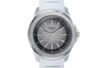 Sonata Poze Analog Quartz White Dial Watch for Men