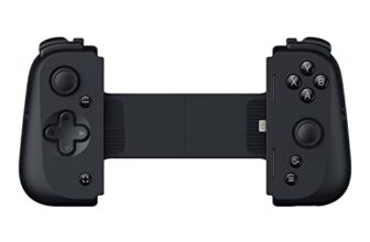 Razer Kishi V2 for iPhone,Mobile Gaming Controller,Lightning Connection,Console Level Control,Secure Fit,Telescopic Bridge for Ultra-Low Latency,Pass-Through Charging,Nexus App,Xibi-Two for iPhone