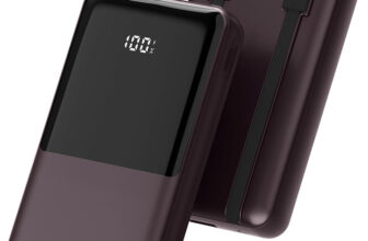PTron 20000 mAh 35 W Compact Pocket Size Power Bank(Brown, Lithium Polymer, Power Delivery 3.0, Quick Charge 3.0 for Earbuds, Laptop, Mobile, Smartwatch, Smartband, Speaker, Tablet, Trimmer)